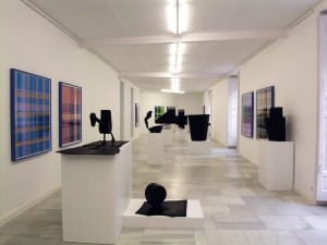 Partial view from the exhibition by João Maria Gusmão + Pedro Paiva “Talk with the hand” at Juana de Aizpuru Gallery in Madrid (October 27th – December 15th). 